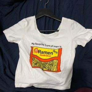 Ramen Crop Top
